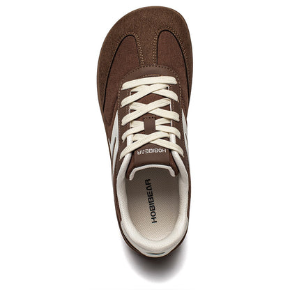 Tênis Unissex HOBIBEAR Barefoot Feminino Masculino Bico Largo Minimalista Zero Drop Antiderrapante Cadarço Casual