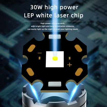 2000 Meters Super Bright White Laser Flashlight USB Rechargeable Torch High Power  Outdoor Camping Emergency Tactical Lantern