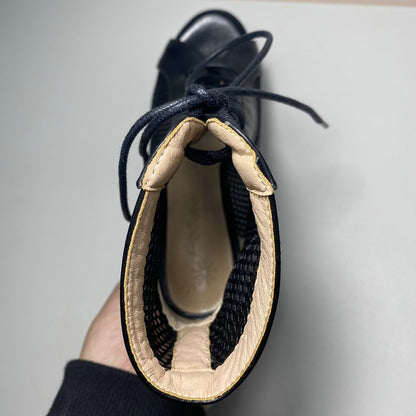 Novas Sandálias Femininas de Salto Alto Sexy Vazadas em Tela Tendência da Moda Verão Conforto Peep Toe Botas Stilettos Jazz Dance Tamanhos Grandes