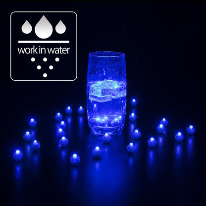 50/100/150/200/300pcs Tumbler Round Ball Light Balloon LED Flash Luminous Lamps Lantern Light for Wedding Party Birthday Decor