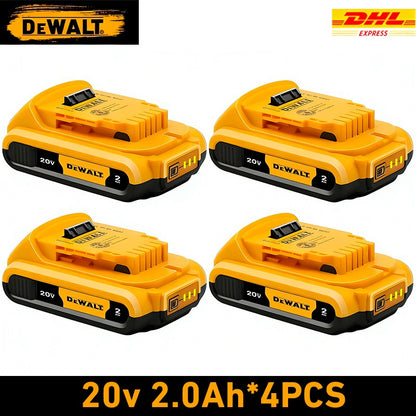100% Original DeWalt 20V Furadeira de Impacto a Bateria de Lítio Recarregável sem Escova Furadeira Multifuncional Furadeira Elétrica Dcd805.