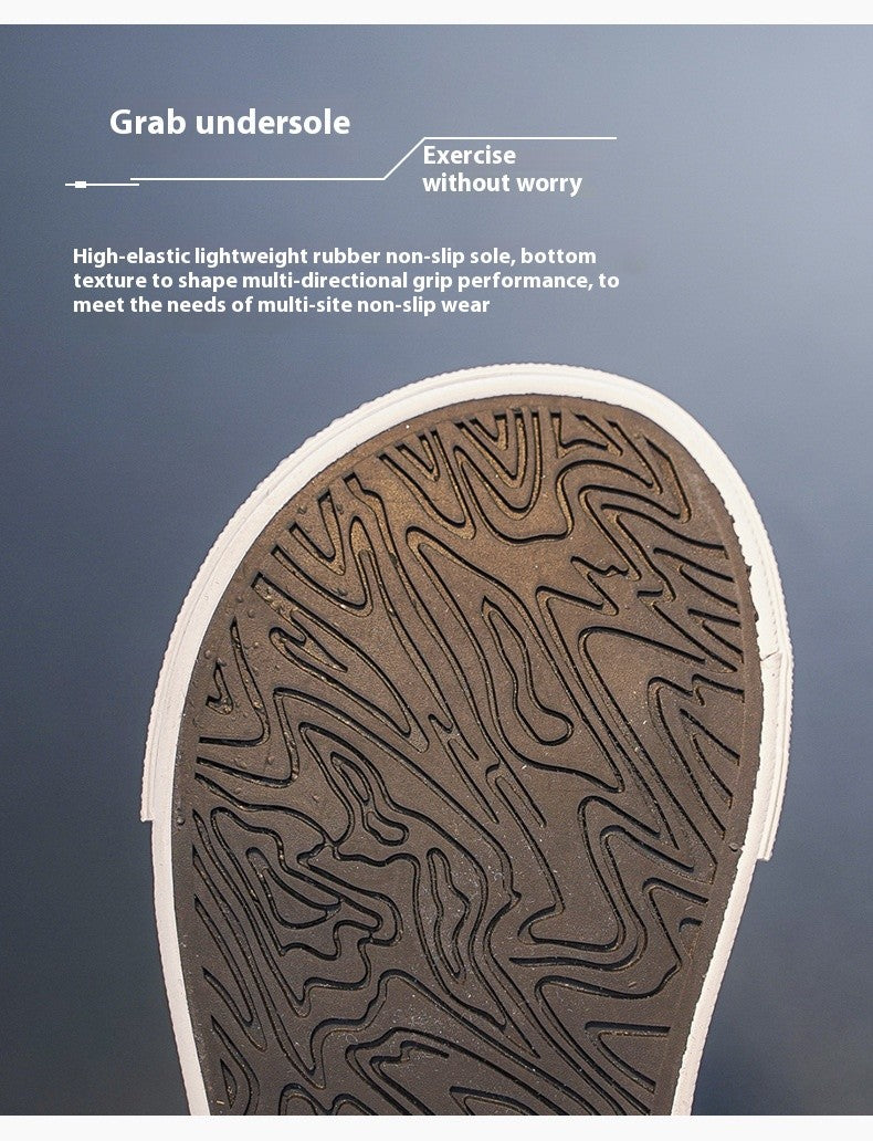 Spring and Autumn New Children's Canvas Shoes Boys High-Top White Shoes Girls Casual Shoes Parent-Child Shoes Board Shoes