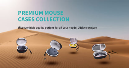 XANAD EVA Estojo Rígido para Mouse Sem Fio Logitech MX Master 3/Master 3S/Master 2S Bolsa Protetora para Viagem e Armazenamento
