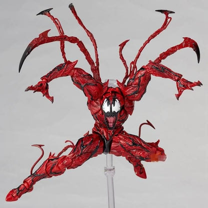 AMAZING YAMAGUCHI Carnificina Venom Homem-Aranha Marvel legends Boneco de Ação Articulado Modelo de Estátua com Rosto Mutável para Crianças de Brinquedo de Presente