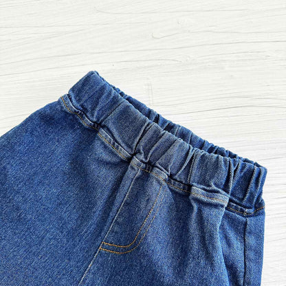 2025 Summer New Baby Clothes Infant Robot Embroidery Top+Bottom Set Baby Boys Girls Casual Baby Set Newborn Baby Clothes 2Pcs