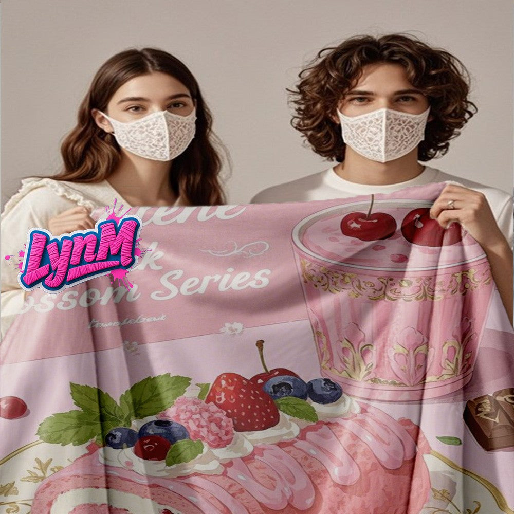 Flanela Pesada | Seleção de Presentes Festivos | Macio e delicado | Mantém aquecido | Manta para Decoração de Quarto, Itens de Acampamento