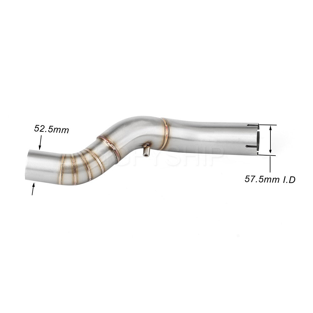 For Harley Pan America 2020-2024 Pan America 1250 / S For Original Muffler Escape Motorcycle Exhaust Header Link Pipe Slip-on