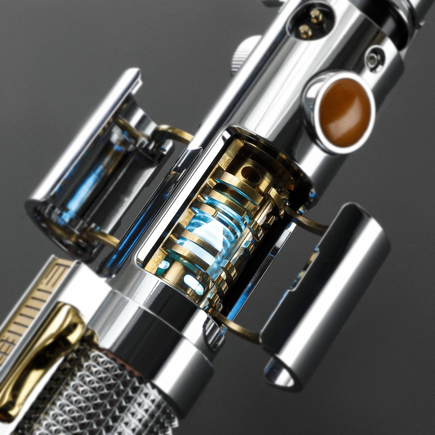 DamienSaber Anakin EP3 Lightsaber Xeno3.0 Sensitive Pixel Smooth Swing Light Saber Heavy Dueling Metal Hilt with Bluetooth