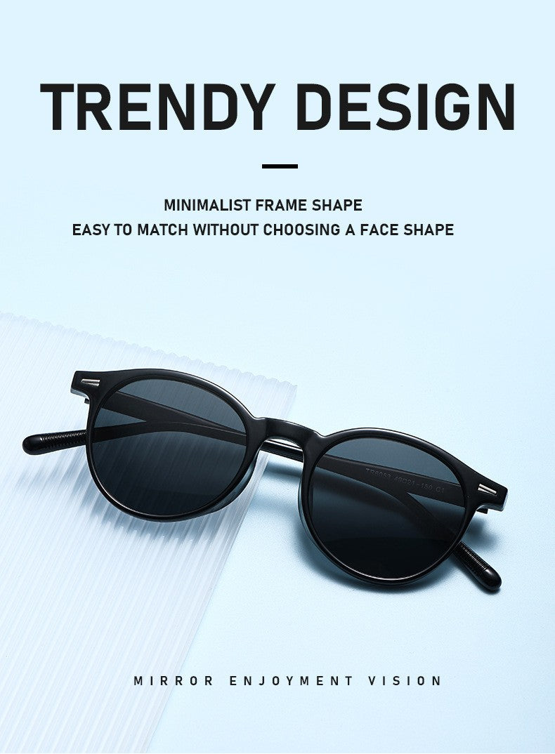 Vintage Round Sunglasses for Women Men Circular Sun Glasses Female Oval Eyewear Oculos De Sol for Male Female Eyeglasses