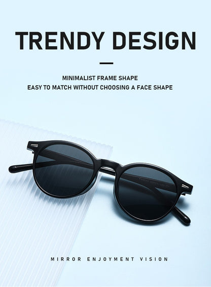 Vintage Round Sunglasses for Women Men Circular Sun Glasses Female Oval Eyewear Oculos De Sol for Male Female Eyeglasses