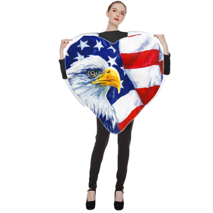 ? US Independence Day Limited ? Adult COS costume set USA hat props cosplay costume parade party National Day costume