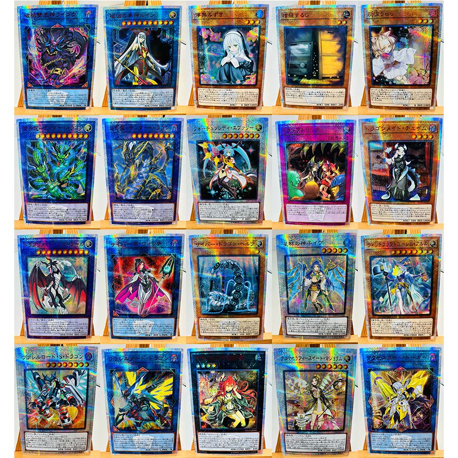 52 unidades/conjunto Yu Gi Oh Dragão Branco de Olhos Azuis I:P Masquerena 20ser Brinquedos Hobbies Colecionáveis Coleção de Jogos Cartas de Anime