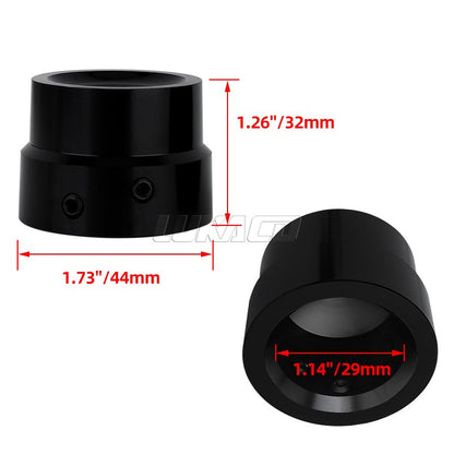 Motorcycle Front Rear Axle Nut Covers Caps Kit For Harley Sportster 883 1200 Touring Dyna Road King Softail Fat Bob Breakout