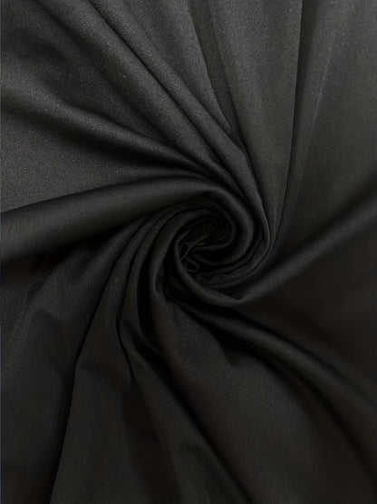 2024 summer new women's plus size fashion elegant temperament models knitted fabric hollow half skirt