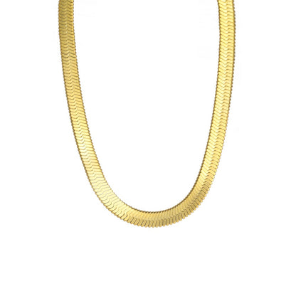 Colar Masculino Hip Hop Snake Chain Nova Moda Aço Inoxidável Cor Prata Acessórios de Joalheria Presente de Festa