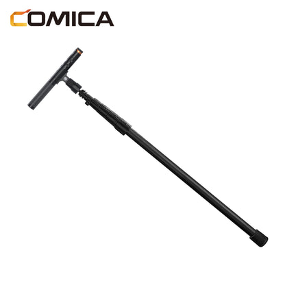 Comica VM30 2.4G Microfone Shotgun Sem Fio Supercardioide Microfone On-camera com Controle de Ganho para Câmera, Smartphone, Computador