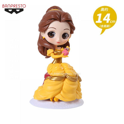 100% Em estoque Bandai BANPRESTO Qposket A Bela e a Fera ela Modelos Brinquedos Presentes Novo e não aberto