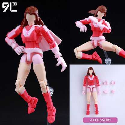 9L3D Sortudo 13 Invencível Menino Conquistador? Boneco de Ação Omni Impresso em 3D Modelo de Anime Articulado Colecionável Brinquedo Presente Fã
