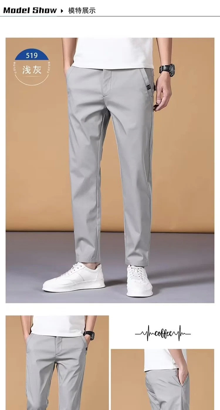 Fashion Men's Pants Summer Suit Pants Casual Korean Men's Pants Joggers Men Streetwear Casual Sports
