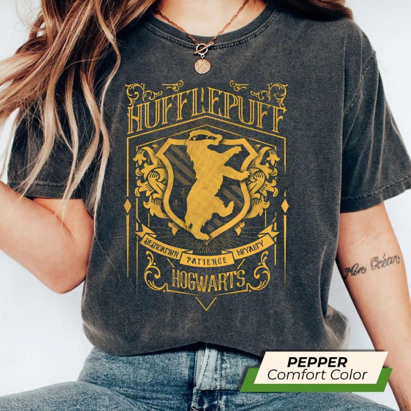 Moletom Vintage Casa de Bruxo, Moletom com Capuz Casa de Hogwarts, Suéter Escola de Magia, Presente para Fãs de Harry, Pulôver Aconchegante Potter
