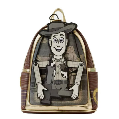 Bolsa de Ombro Mini Mochila Loungefly Pixar Toy Story 1-4 Series Rex Buzz Lightyear Woody Lotso Cosplay