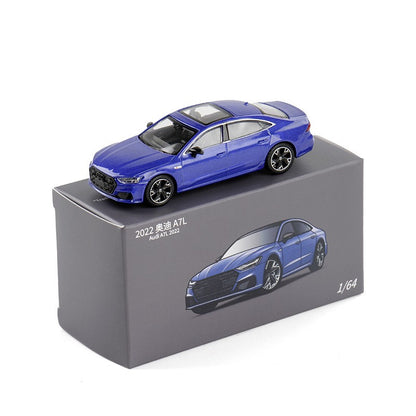 JKM 1:64 A7 2022 Alloy Car Diecasts & Toy Vehicles Car Model Miniature Scale Model Car For Children