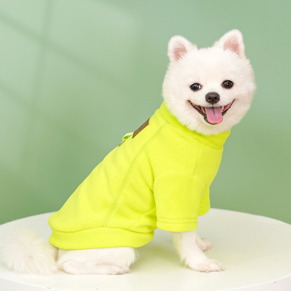 Roupas de Inverno Quentes para Cães Pequenos, Moletons de Cachorro da Moda, Blusão de Cor Sólida para Filhotes, Pulôver Macio para Gatos, Moletons para Chihuahuas e Pets
