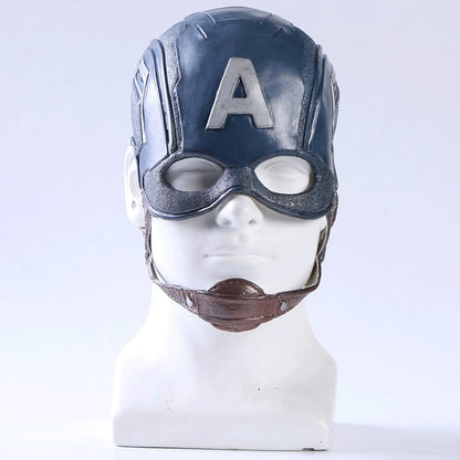 Hot Sale  Latex Head Cover Cosplay American Film Captain Helmet Costumes Mask Movie Props Decorative Masks For Halloween