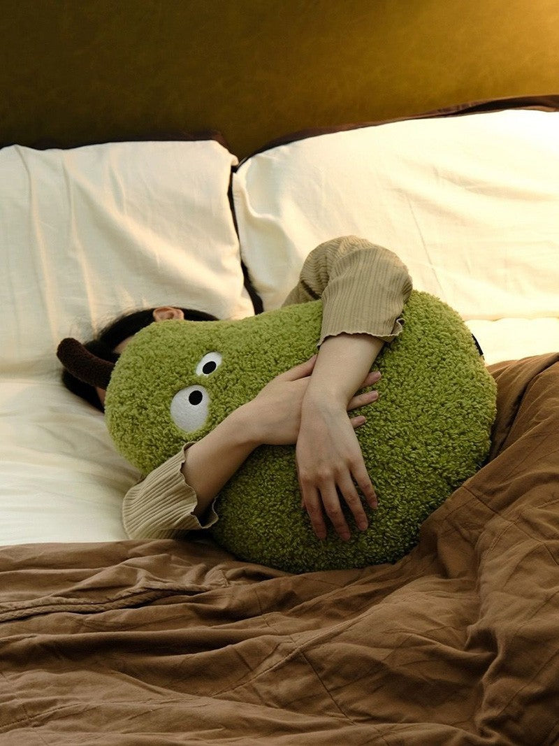 Big Duck Pear Pillow, Sofa Cushion, Girl Bedroom, Bed, Cute Plush Doll, Christmas Birthday Gift