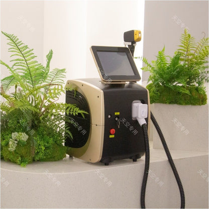 808nm Alexandrite Professional Soprano Diode Ice Titanium Laser Body Hair Removal Machine 4 Wave Device Permanent Woman 4000W