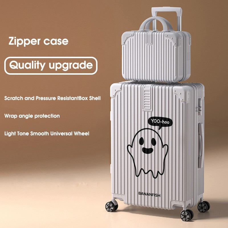 2025 New Suitcase ABS Durable Large Capacity Suitcase 20/22/24/26/28-inch Men's Carry-on Roller Suitcase Travel Check-in Case