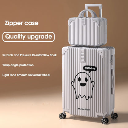 2025 New Suitcase ABS Durable Large Capacity Suitcase 20/22/24/26/28-inch Men's Carry-on Roller Suitcase Travel Check-in Case