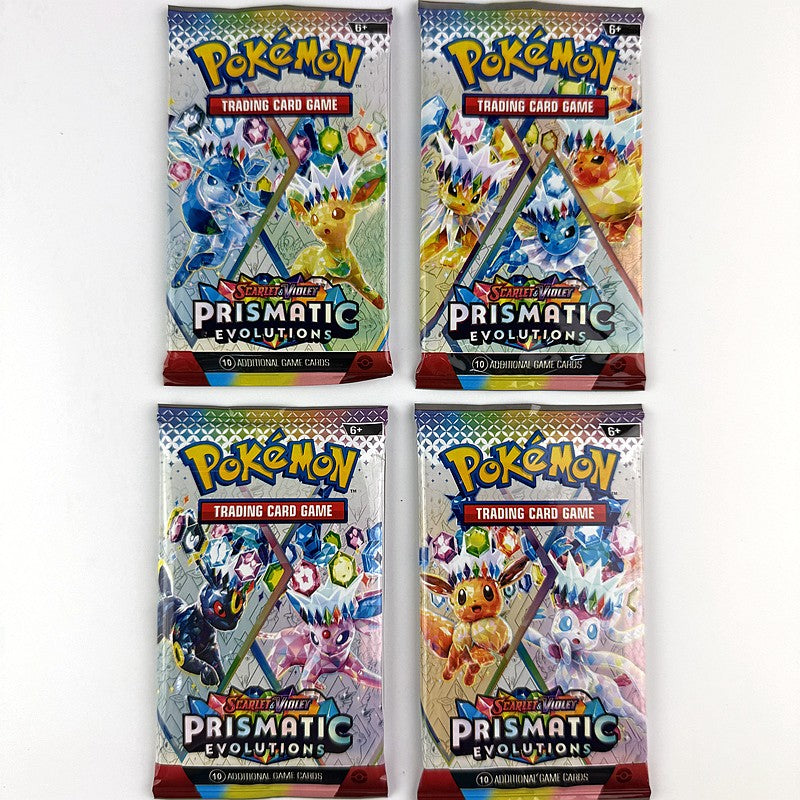 10/20 Pcs Cartas Pokémon Prisma 151 Evoluções Booster Inglês Batalha Jogo de Cartas Pokémon Cartas Colecionáveis