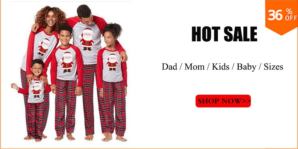2025 Family Christmas Matching Pajamas Clothes Set Adult Kid Pyjama Homewear Dad Mom Children's Baby Christmas Nightwear Outfit