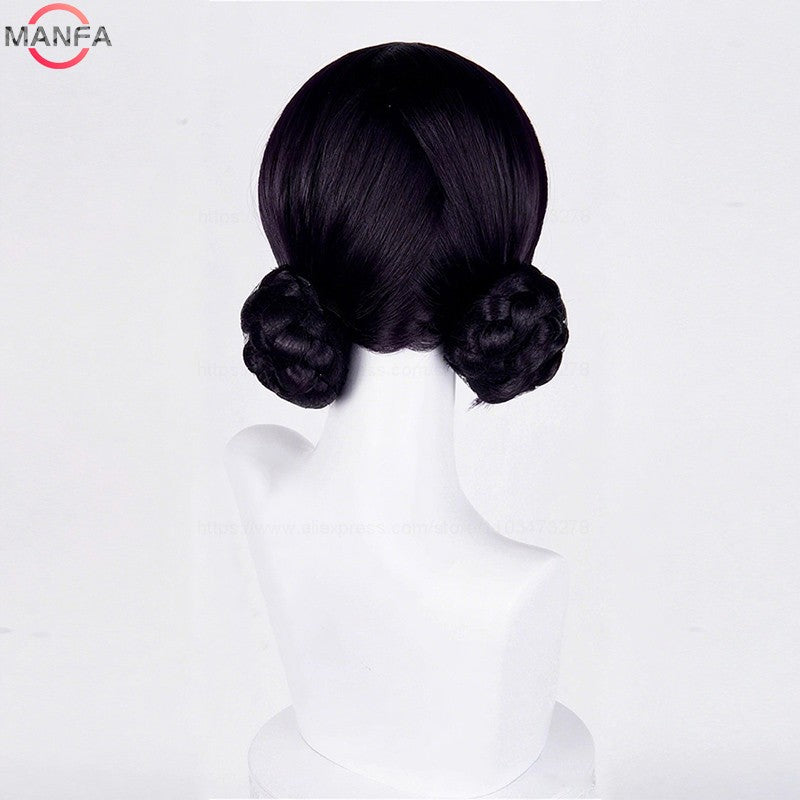 Current fashion trend music singer team role-playing wig Heat Resistant Synthetic Hair Anime Wigs +Wig Cap