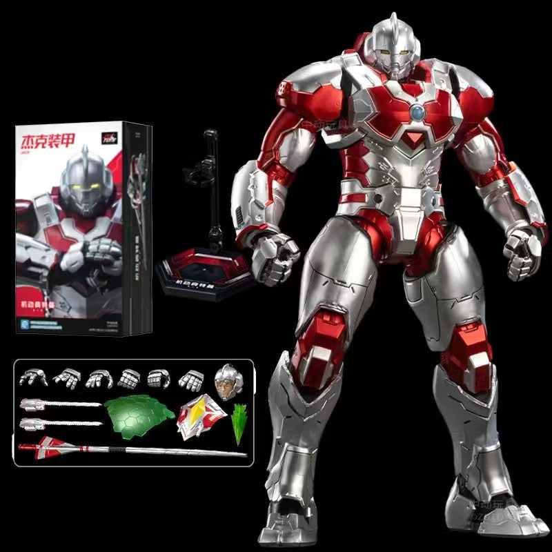 Boneco Articulado Ultraman ZD Toys Kotaro Higashi Terno Zero Terno Tiga Terno Ace Ultra Seven Ultraman Jack Modelo Colecionável Adulto