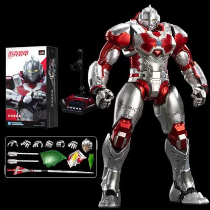 Boneco Articulado Ultraman ZD Toys Kotaro Higashi Terno Zero Terno Tiga Terno Ace Ultra Seven Ultraman Jack Modelo Colecionável Adulto