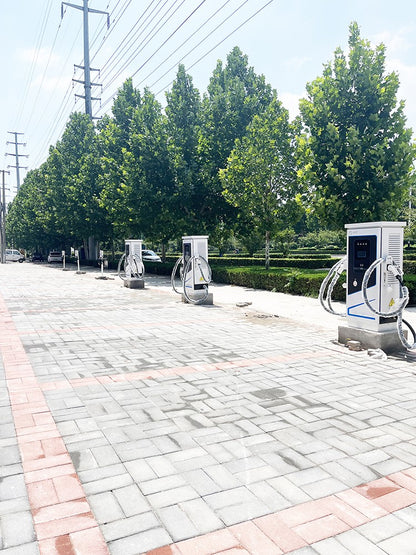 120kw  100kw 220v Floor Mounted DC New Energy EV Solar Fast Pile  Modern Auto Rapid Charging Station for Electric Car