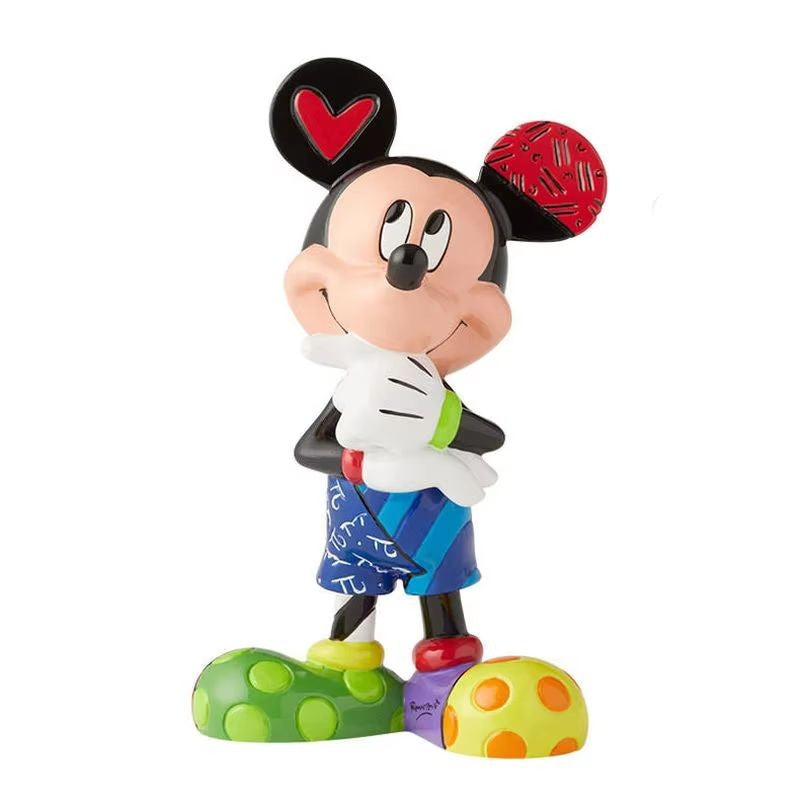 Novo Em Estoque Clássico Personagem de Desenho Animado 6 Polegadas Boneco de Ação Mickey Decoração Pensante Brinquedos Modernos para Crianças Presente Surpresa para Meninas