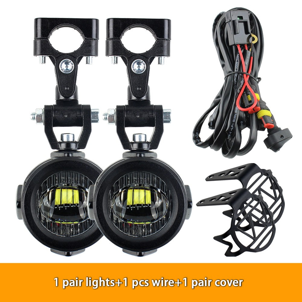 Melhore as luzes auxiliares de neblina da sua motocicleta Lâmpada mais brilhante 40W 6000K para BMW R1200GS F800GS F700GS F650 K1600