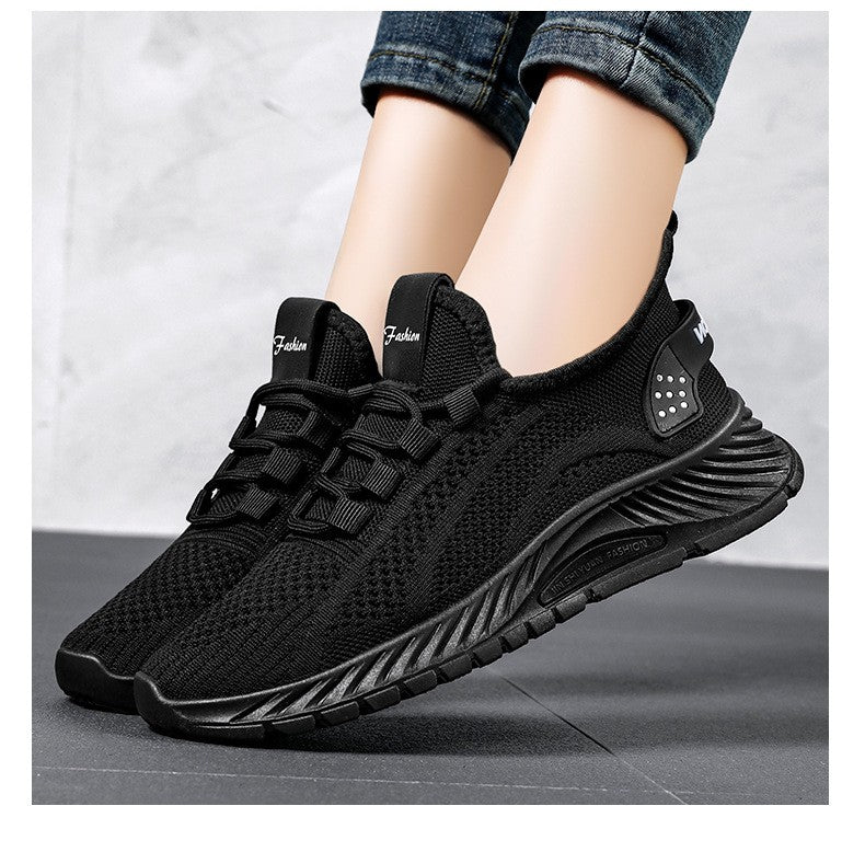?Sapatos Femininos Verão 2025 Tênis Casual Malha Respirável Leve Acessível Frete Grátis?