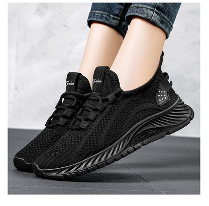 ?Sapatos Femininos Verão 2025 Tênis Casual Malha Respirável Leve Acessível Frete Grátis?