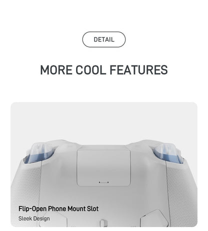 Flydigi Apex 5 Controller Gamepad Wireless Gamepad for PC /Switch/Phone/TV/Tablet Computer, Charging Dock with Cool RGB Screen