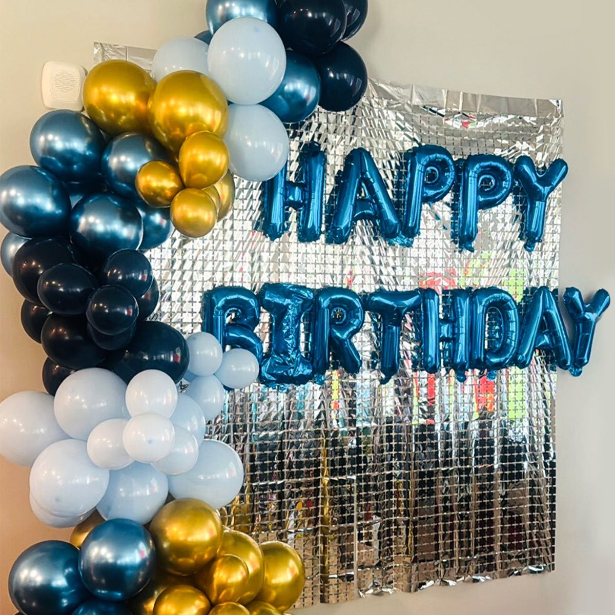 Party Backdrop Metallic Foil Fringe Tinsel Curtain Adult Kids Birthday Party Wedding Decoration Baby Shower Favor Supplies