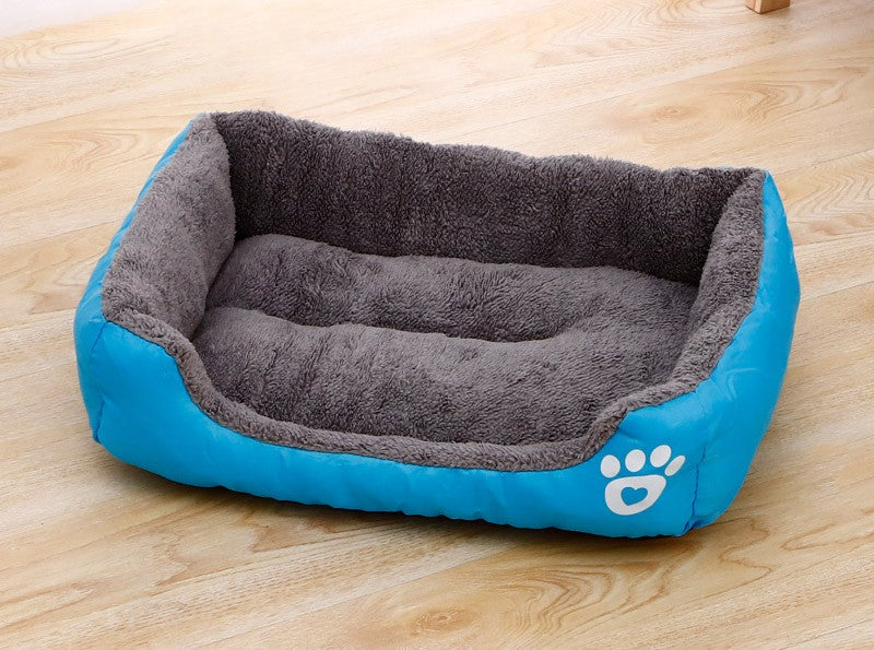 Cama de cachorro de casa de estimação grande, tapete de gato, pelúcia longa, sono profundo, macia e quente, almofada para cães pequenos, camas calmas para filhotes de Chihuahua