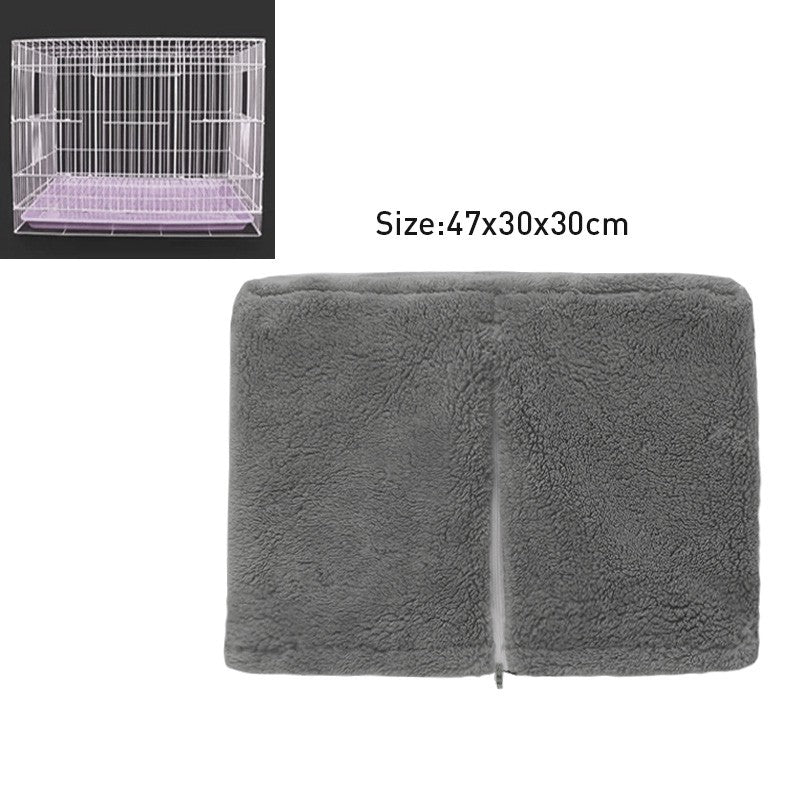 Capa Para Gaiola De Pássaros De Inverno Quente Respirável À Prova De Respingo Grande Capa Para Gaiola De Pássaros Sombra Protetora Para Gaiola De Papagaio Produtos Para Pássaros