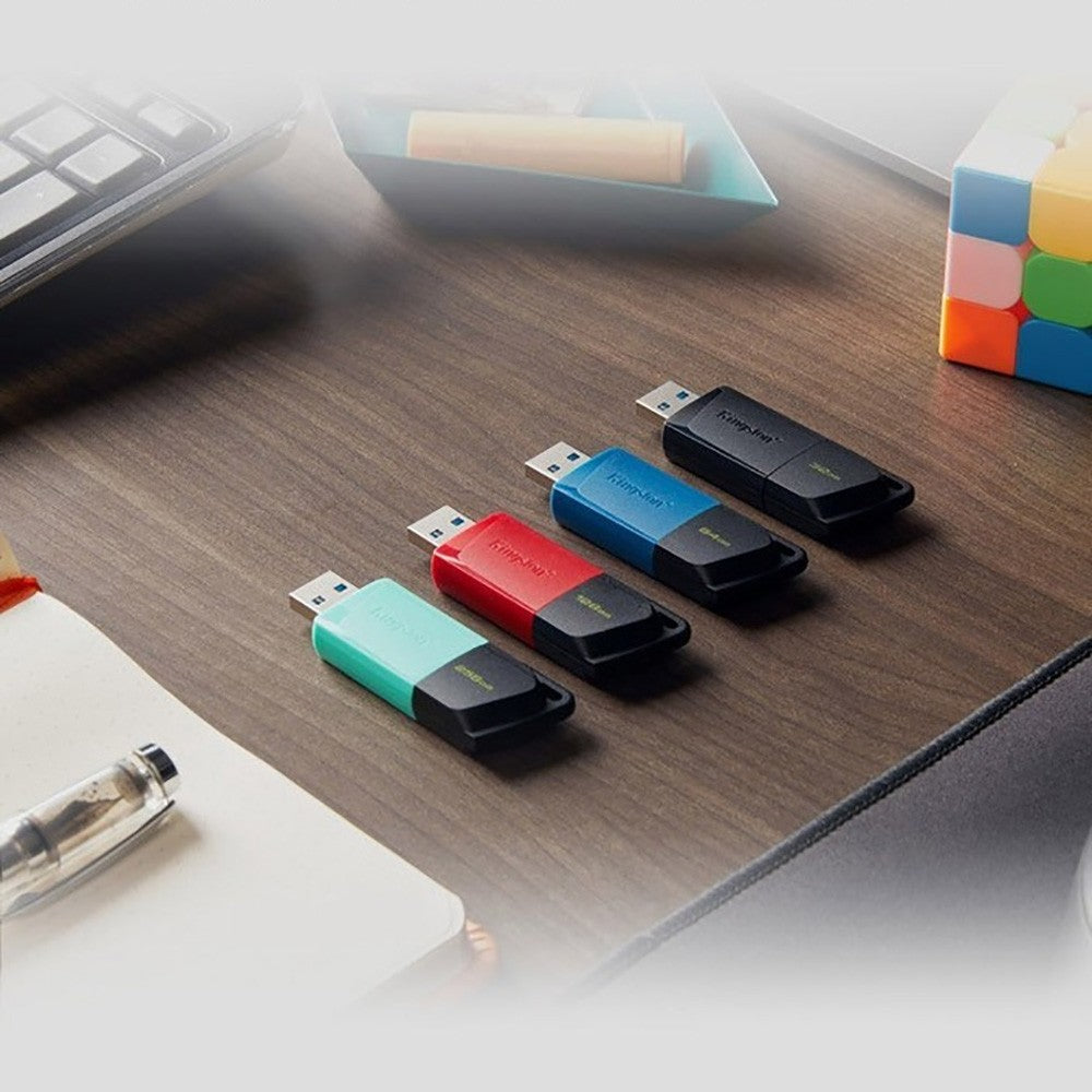 Pen Drive Kingston USB 3.2 Gen 1 Unidade Flash 64GB 128GB 256GB Disco Flash Mini Chave de Memória Original Pen Drive 3.2 para PC