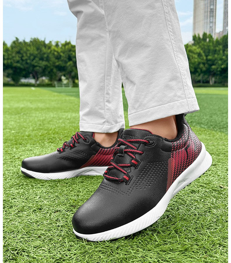 New Golf Shoes Men's Golf Shoes Casual Sneakers Anti-slip Outdoor Training Fitness Breathable Damping Wear-resistant Anti-odor
