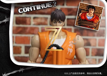 Capcom Final Fight Bonecos de Ação de 3,75 Polegadas 52toys Modelo Soldado Legal para Amantes de Jogos Decoração Presente Surpresa