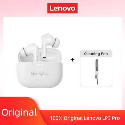 Fone de ouvido Lenovo original 2025, sem fio Bluetooth 5.3, fones de ouvido estéreo HiFi com cancelamento de ruído, fones de ouvido esportivos com controle de toque, novo presente
